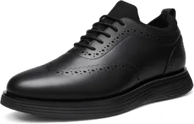Bruno Marc Men's MaxFlex Dress Sneakers Oxfords Casual Wingtip Brogue Shoes
