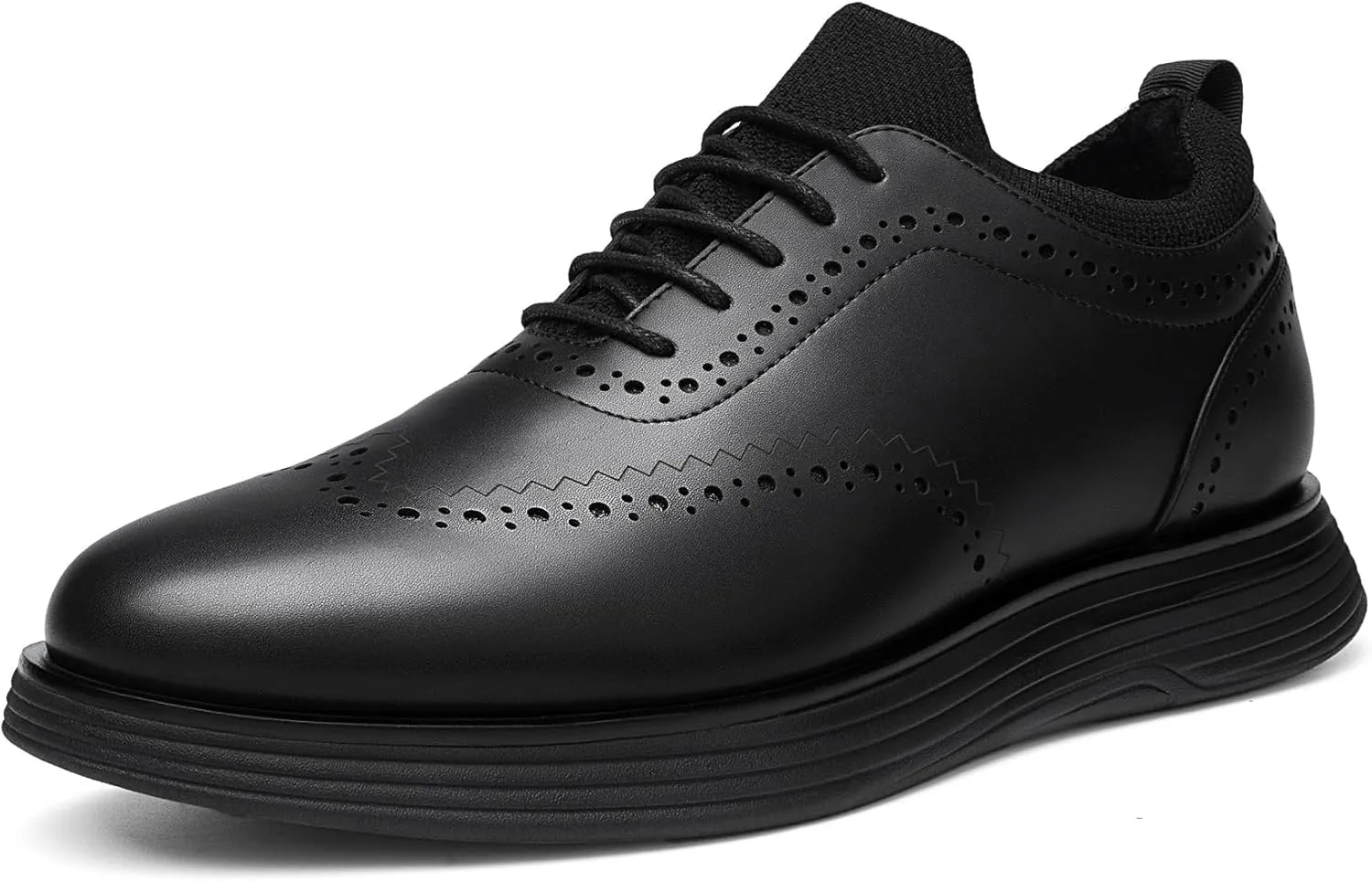 Bruno Marc Men's MaxFlex Dress Sneakers Oxfords Casual Wingtip Brogue Shoes