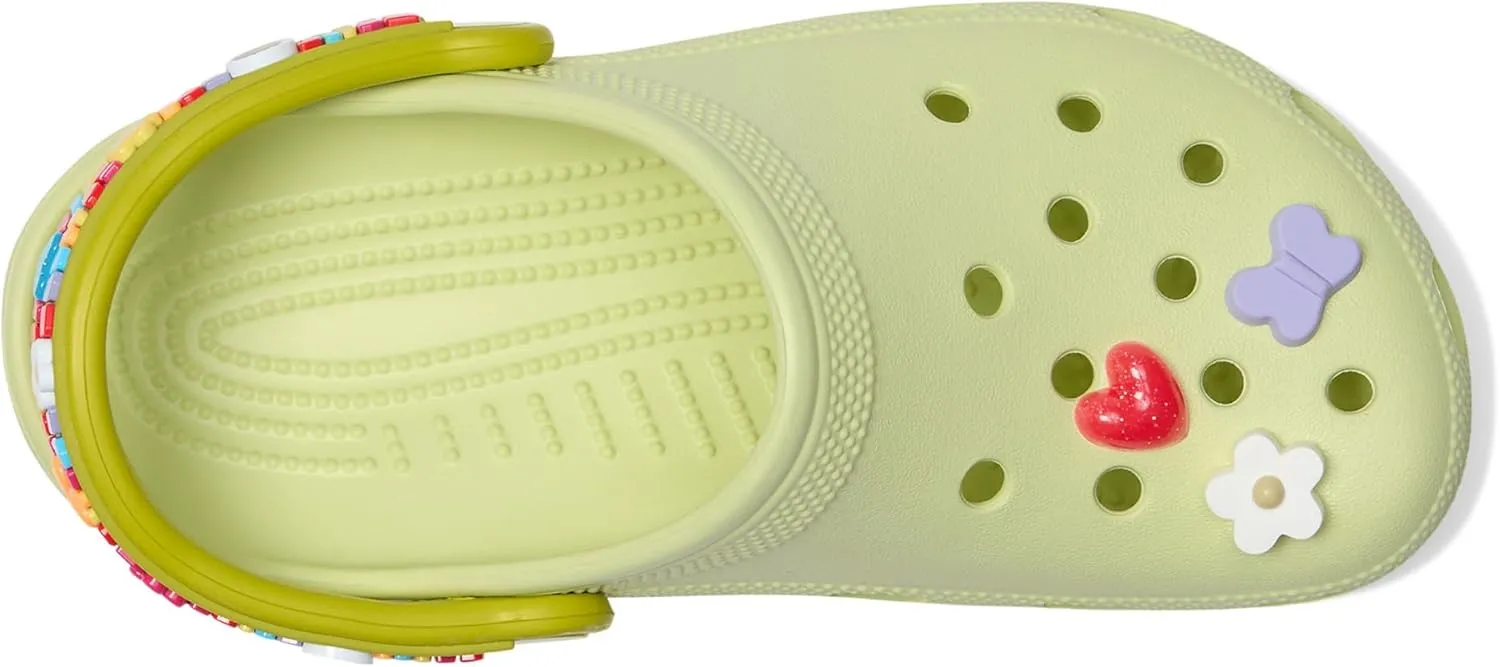 Crocs Unisex-Child Classic Clogs with Jibbitz Shoe Charms (Little Big Kid)