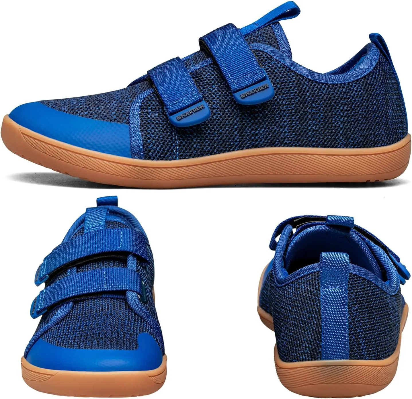 Kids Barefoot Shoes Wide Minimalist Sneakers Breathable Wide Toe Box Walking Shoes Zero Drop Lightweight Fashion Sneakers Boys/Girls/Little/Big