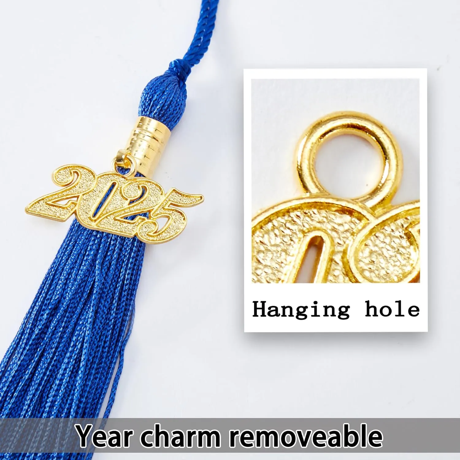 Preschool and Kindergarten Shiny Graduation Cap with 2025 Tassel Charm Rich in Color