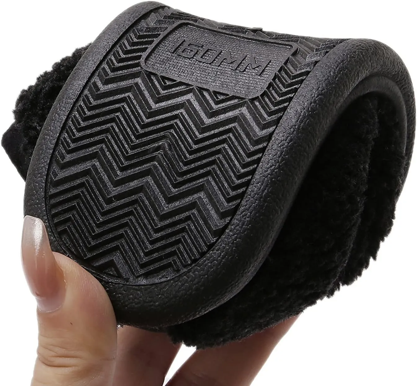 RVROVIC Boys Girls House Warm Slippers Fuzzy Winter Soft Slippers for Kids Fleece Non-slip Toddler Home Indoor Shoes