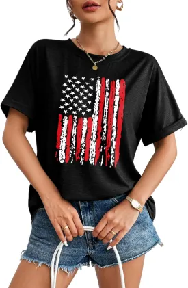 Zeagoo Women Oversized T-Shirt Summer Casual Short Sleeve Loose Tee Tops