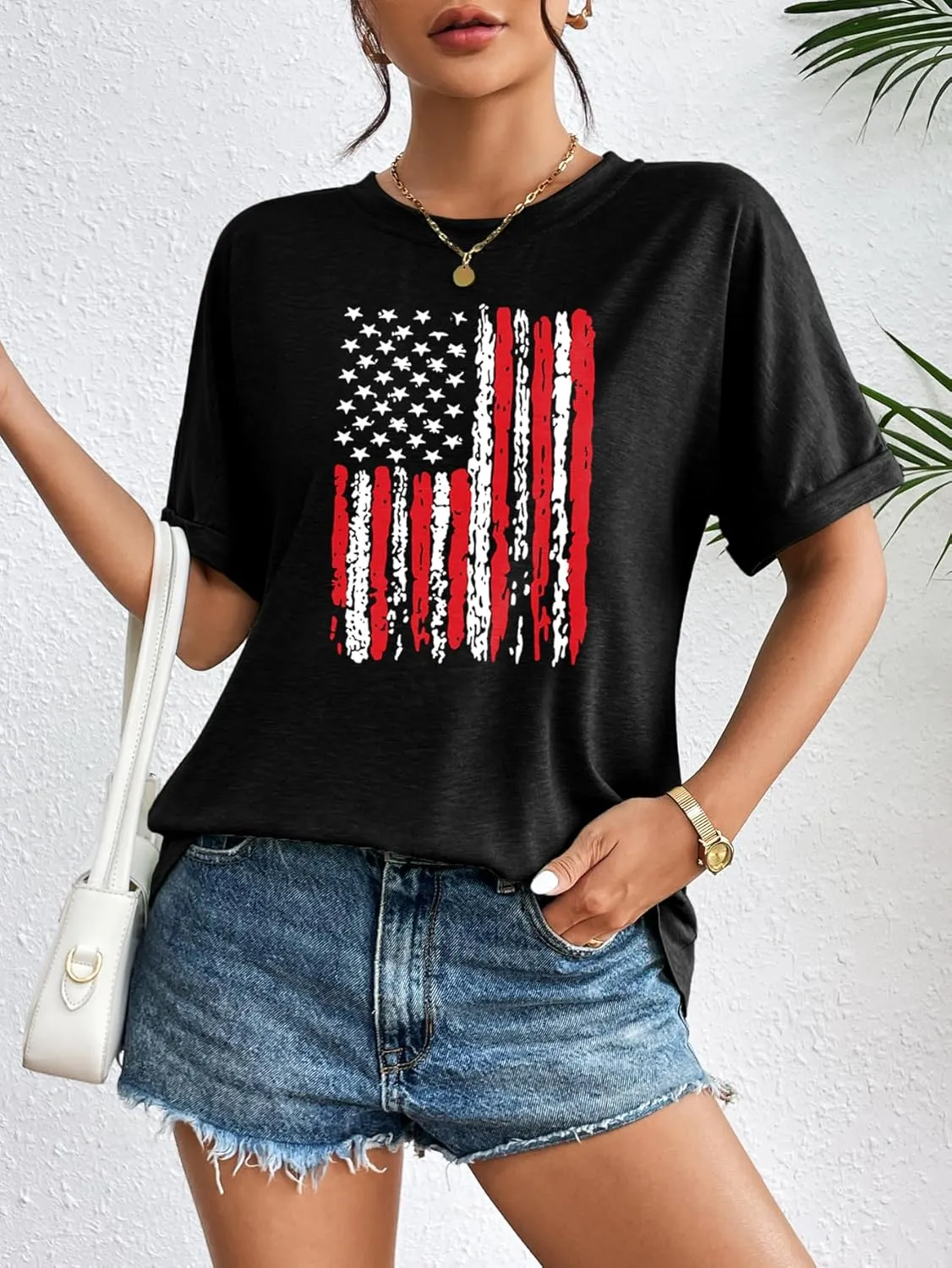 Zeagoo Women Oversized T-Shirt Summer Casual Short Sleeve Loose Tee Tops
